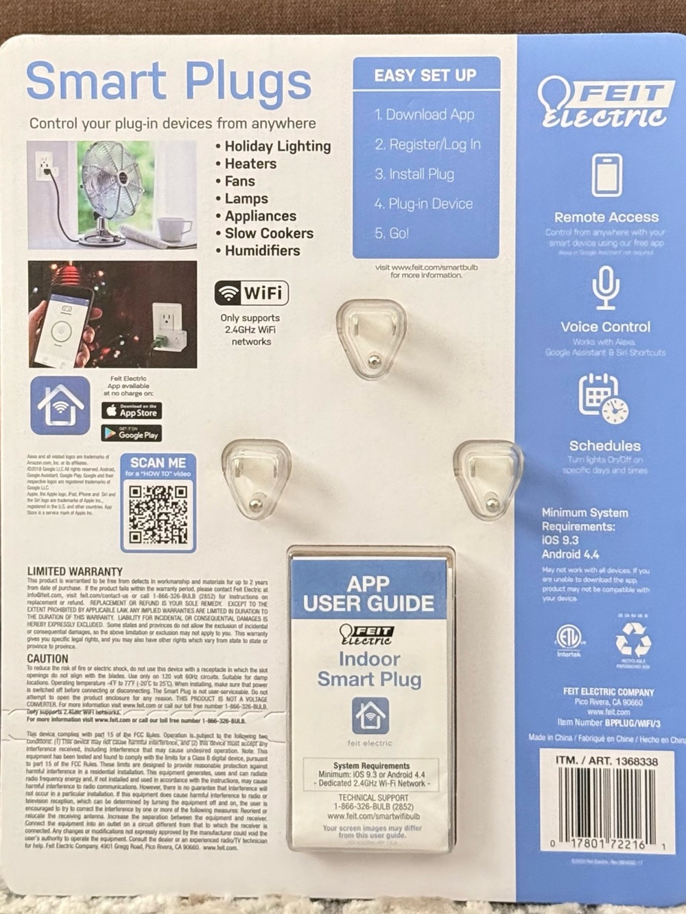 Feit Electric 3 pack Smart Plugs - Picture 8 of 8